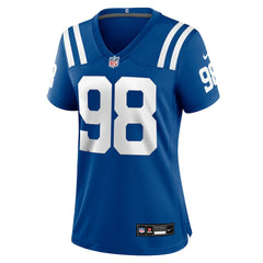 NFL Indianapolis Colts Eric Johnson II Women's Team Game Jersey