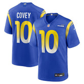 NFL Los Angeles Rams Britain Covey Team Game Jersey