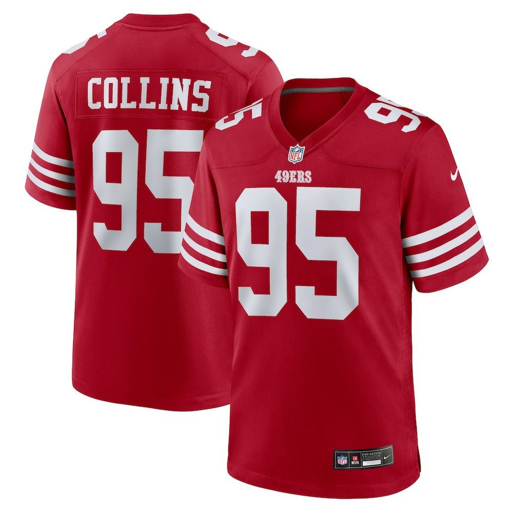 NFL San Francisco 49ers Alfred Collins Team Game Jersey