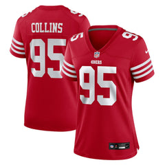 NFL San Francisco 49ers Alfred Collins Women's Team Game Jersey