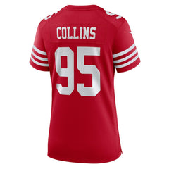 NFL San Francisco 49ers Alfred Collins Women's Team Game Jersey