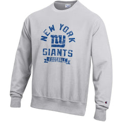NFL New York Giants Reverse Weave Fleece Pullover Sweatshirt