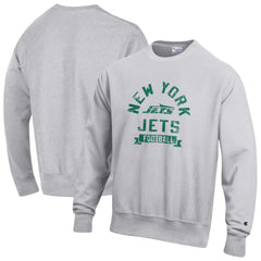 NFL New York Jets Reverse Weave Fleece Pullover Sweatshirt