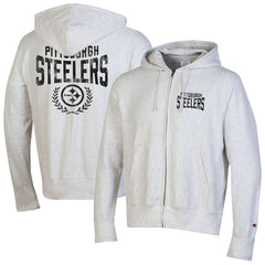 NFL Pittsburgh Steelers Reverse Weave Full-Zip Hoodie