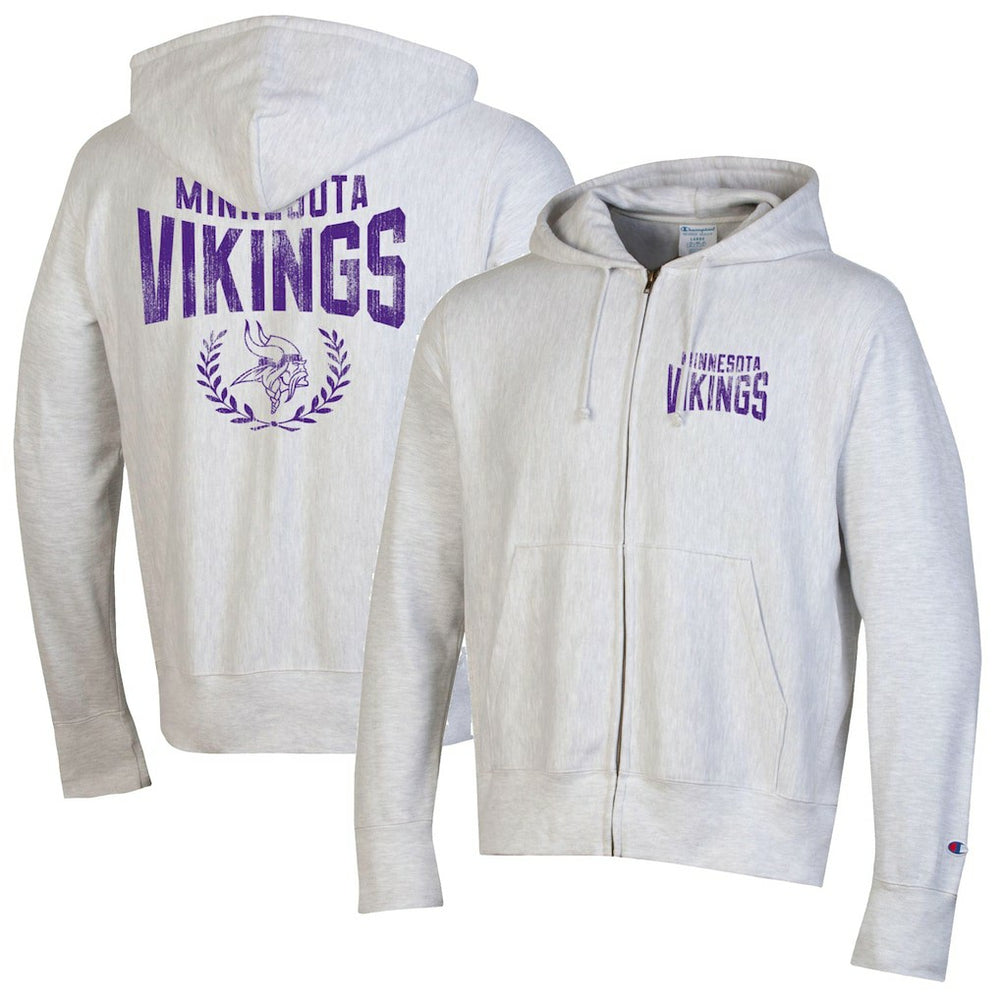 NFL Minnesota Vikings Reverse Weave Full-Zip Hoodie