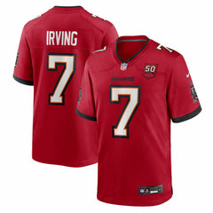 NFL Tampa Bay Buccaneers Bucky Irving 50th Season Team Game Jersey