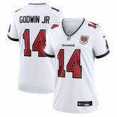 NFL Tampa Bay Buccaneers Chris Godwin Jr. Women's 50th Season White Game Jersey