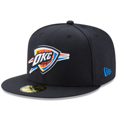 Oklahoma City Thunder 2025 NBA Finals Champions Side Patch 59FIFTY Fitted Hat - Navy | New Era sale