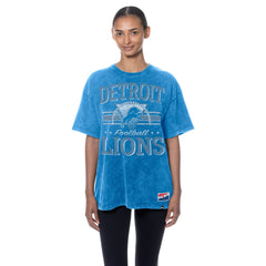 NFL Detroit Lions Women's Throwback Oversized T-Shirt