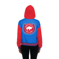 NFL Buffalo Bills Women's Throwback Full-Snap Hooded Jacket