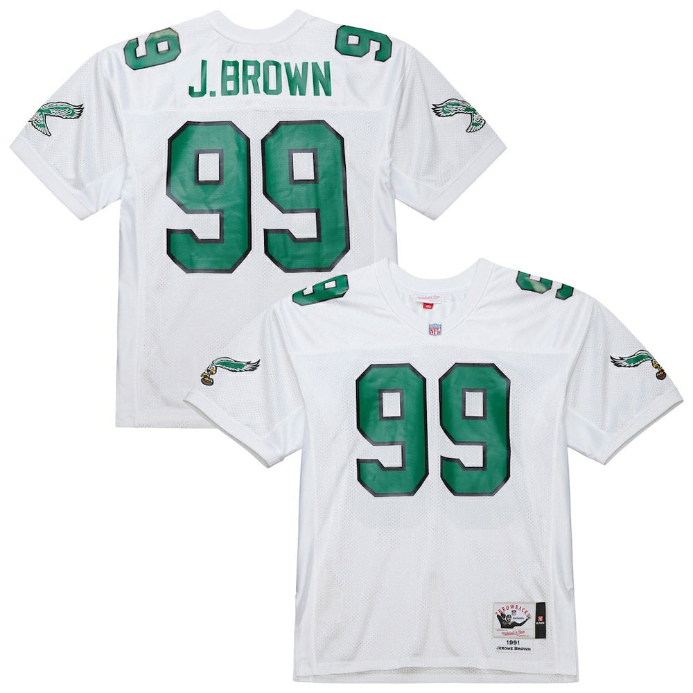 NFL Philadelphia Eagles Jerome Brown 1991 Authentic Throwback Retired Player Jersey