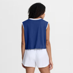 Chicago Cubs Women's Primetime Loose Dri-FIT Cropped Tank Top - Royal | Nike