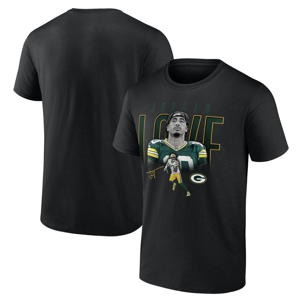 NFL Green Bay Packers Jordan Love Humble Shadow Player T-Shirt