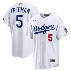 Freddie Freeman Los Angeles Dodgers Home Stadium Jersey - White | Nike