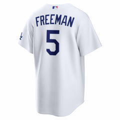 Freddie Freeman Los Angeles Dodgers Home Stadium Jersey - White | Nike