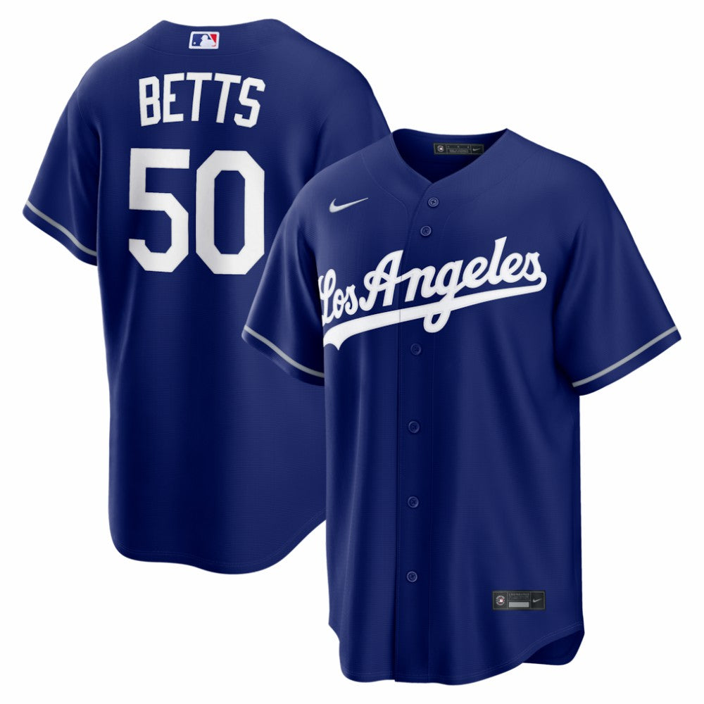Mookie Betts Los Angeles Dodgers Alternate Replica Jersey - Royal | Nike