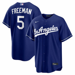 Freddie Freeman Los Angeles Dodgers Alternate Replica Jersey - Royal | Nike