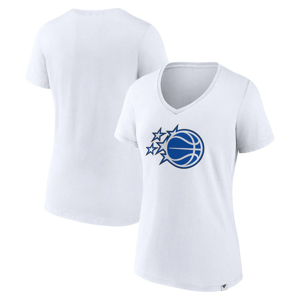 Orlando Magic Women's Essential V-Neck T-Shirt - White shop