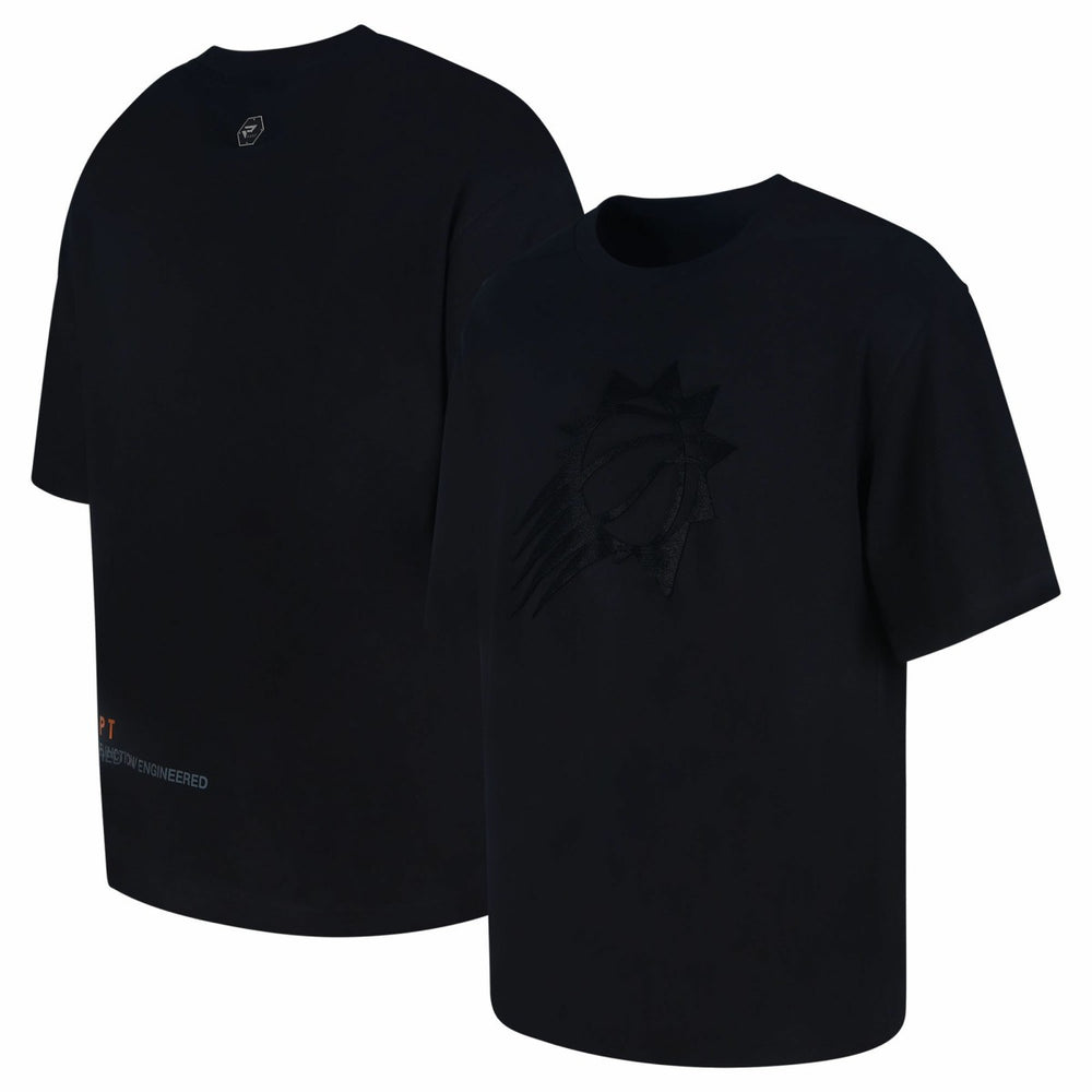 Phoenix Suns Protege Eco-Poly Interlock Fashion Tonal T-Shirt - Black for sale