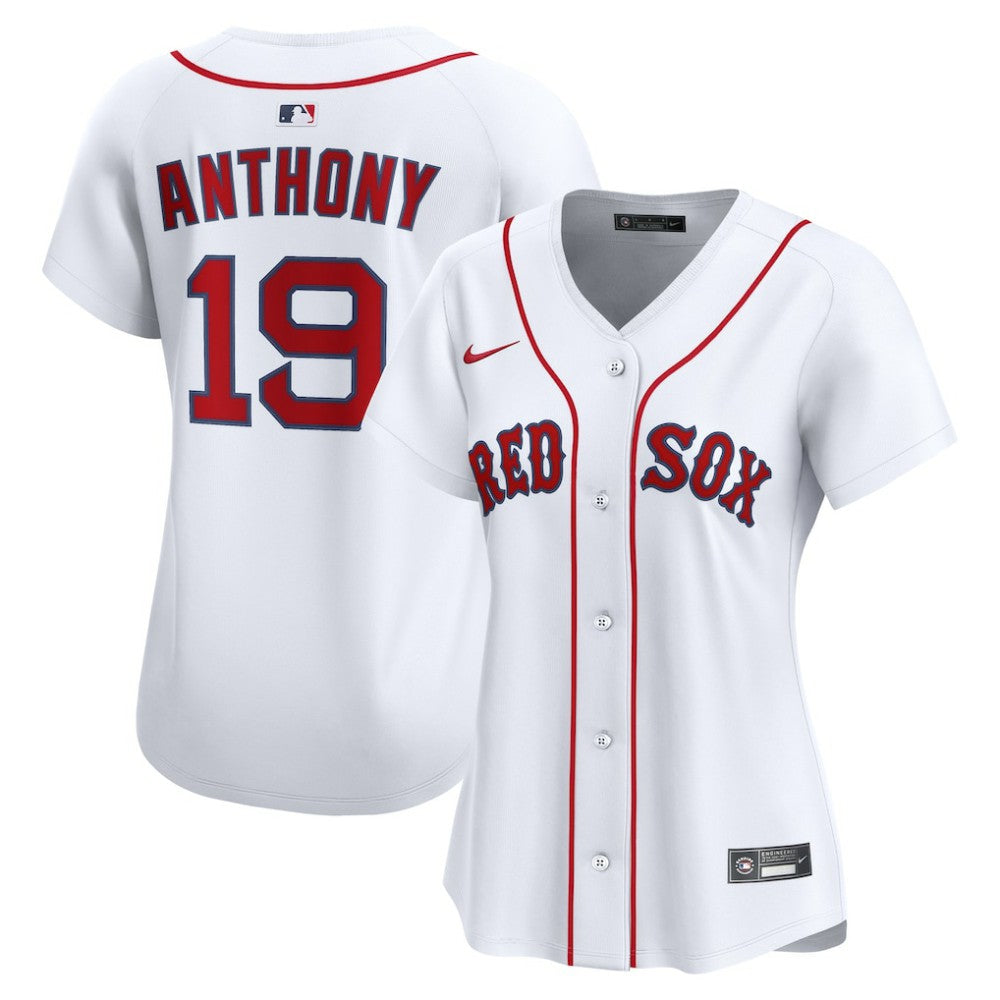 Roman Anthony Boston Red Sox Women's Home Limited Player Jersey - White | Nike