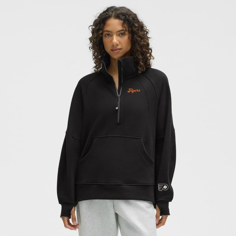 Philadelphia Flyers lululemon Women's Long Scuba Oversized Half-Zip Funnel Neck