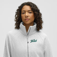 Minnesota Wild lululemon Women's Long Scuba Oversized Half-Zip Funnel Neck