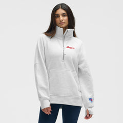 New York Rangers lululemon Women's Long Scuba Oversized Half-Zip Funnel Neck