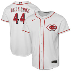 Elly De La Cruz Cincinnati Reds Youth Home Replica Player Jersey - White | Nike