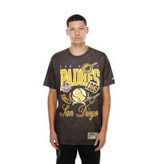 San Diego Padres Mineral Wash T-Shirt - Brown | New Era