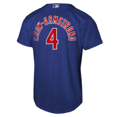 Pete Crow-Armstrong Chicago Cubs Youth Alternate Replica Jersey - Rush Blue | Nike