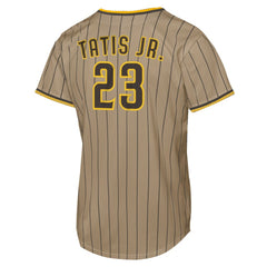 Fernando Tatis Jr. San Diego Padres Youth Alternate Replica Jersey - Khaki | Nike