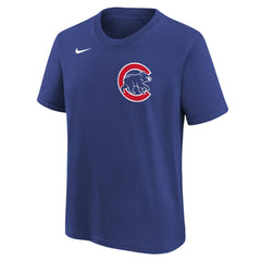 Dansby Swanson Chicago Cubs Youth Name & Number T-Shirt - Royal | Nike