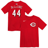 Elly De La Cruz Cincinnati Reds Preschool Name & Number T-Shirt - Red