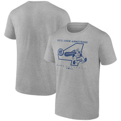 Pete Crow-Armstrong Chicago Cubs Graphic Player T-Shirt - Heather Gray