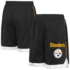 NFL Pittsburgh Steelers Outerstuff Youth All Star Mesh Shorts