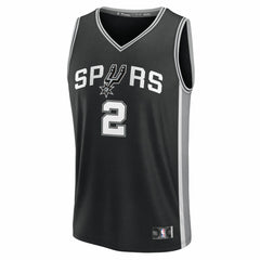 Dylan Harper San Antonio Spurs 2025 NBA Draft First Round Pick Fast Break Replica Jersey - Icon Edition - Black | Fanatics sale