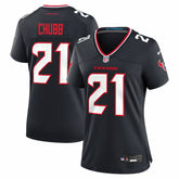 NFL Houston Texans Nick Chubb Women's Team Game Jersey