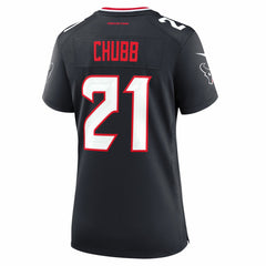 NFL Houston Texans Nick Chubb Women's Team Game Jersey