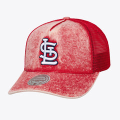 St. Louis Cardinals Unisex Gameday Adjustable Trucker Hat - Red | Mitchell & Ness