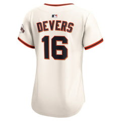 Rafael Devers San Francisco Giants Women's Home Limited Player Jersey - Cream | Nike