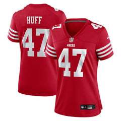 NFL San Francisco 49ers Bryce Huff Women's Team Game Jersey