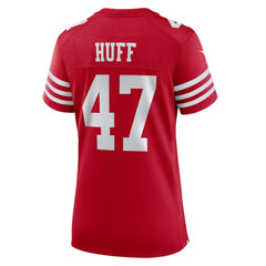 NFL San Francisco 49ers Bryce Huff Women's Team Game Jersey