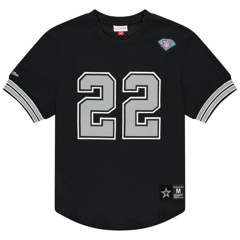 NFL Dallas Cowboys Emmitt Smith Retired Player Name & Number Mesh Top