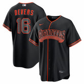 Rafael Devers San Francisco Giants Alternate Replica Jersey - Black | Nike