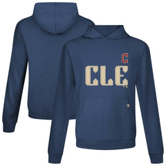 Cleveland Guardians Levelwear City Connect Relay Core Logo Pullover Hoodie - Navy