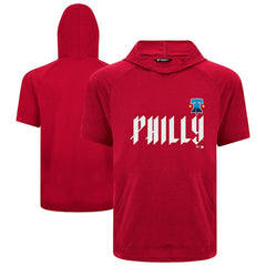 Philadelphia Phillies Levelwear City Connect Phase Core Logo Pullover Hoodie T-Shirt - Red