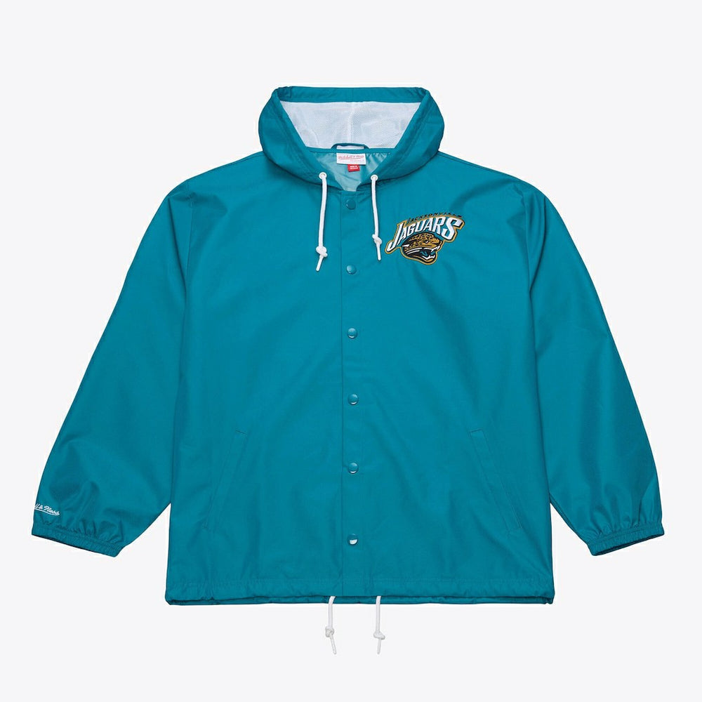 NFL Jacksonville Jaguars Coaches Full-Snap Hooded Windbreaker Jacket