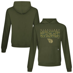 Cleveland Guardians Levelwear Relay Protect Pullover Hoodie - Green