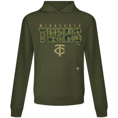 Minnesota Twins Levelwear Relay Protect Pullover Hoodie - Green