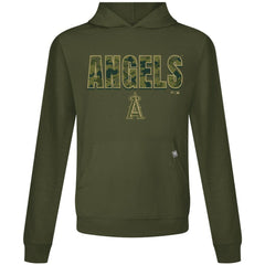 Los Angeles Angels Levelwear Relay Protect Pullover Hoodie - Green